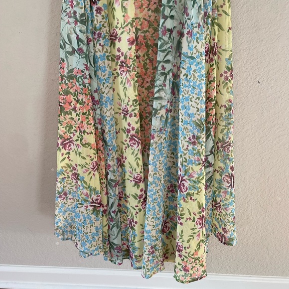 NWT Yumi Kim Peace and Love Maxi Dress in Fleur Melody - Picture 4 of 8